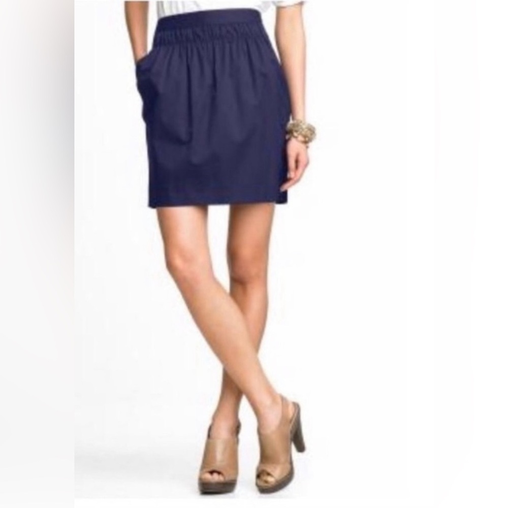 Banana Republic Navy Skirt Size 10P